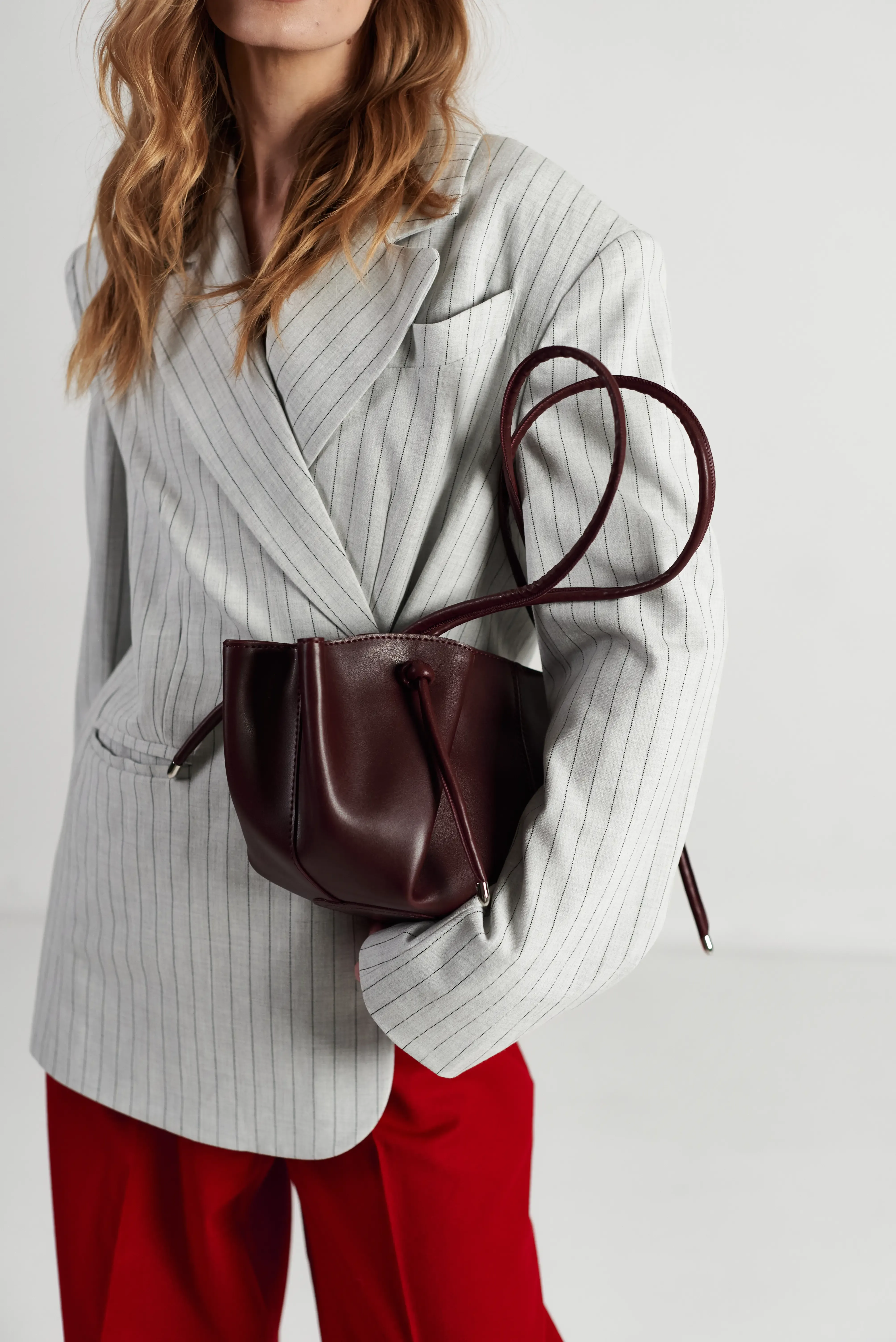 TULIP BAG NEW BURGUNDY